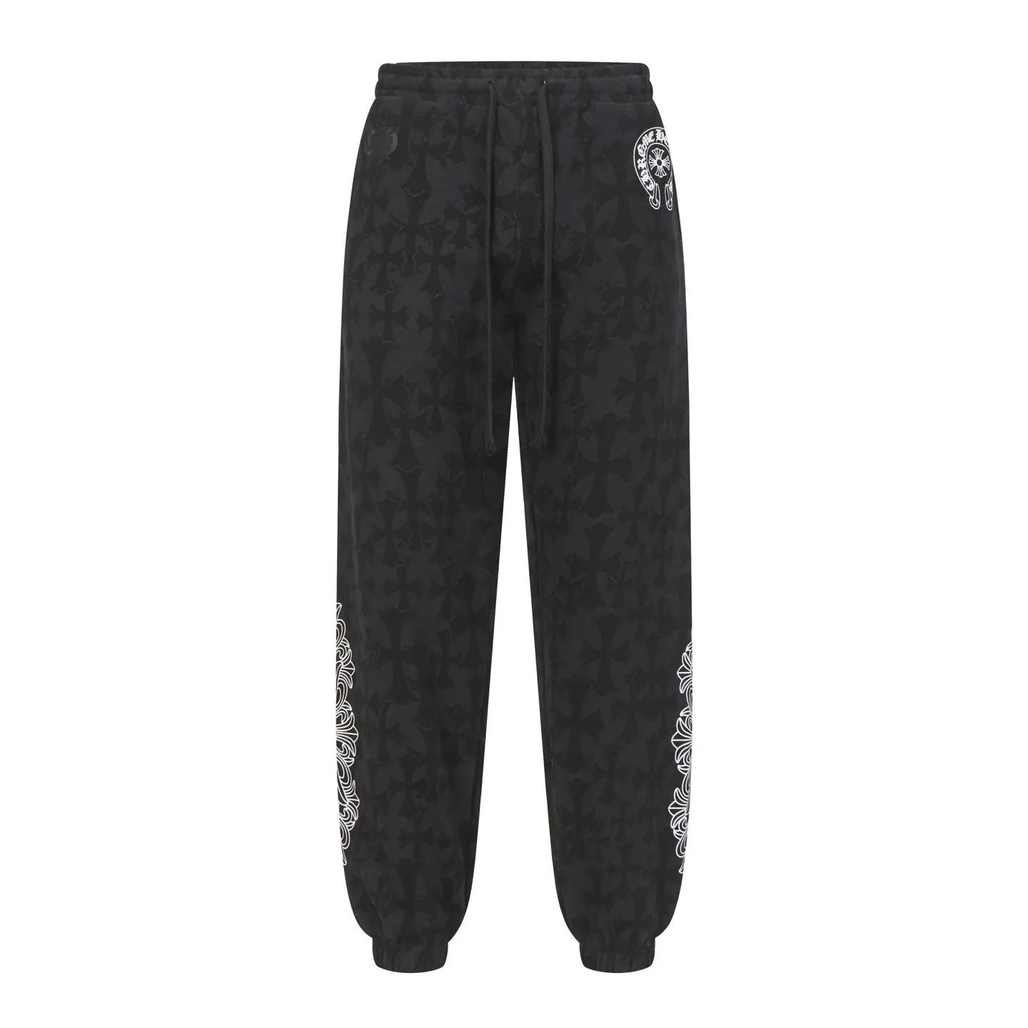 P280 #W5004 cross-border model. Those who pursue quality, please do not place an order. -Chrome Hearts/Chrome Hearts dark pattern all-over Sanskrit letter printed trousers, casual pants and sweatpants -High weight, high density and high quality. The wool is soft, delicate and skin-friendly. It feels soft and silky. It has excellent warmth and skin-friendly properties.